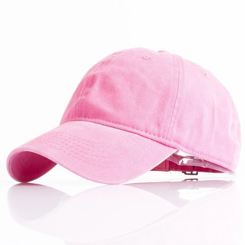 Solid Color Streetwear Baseball Cap