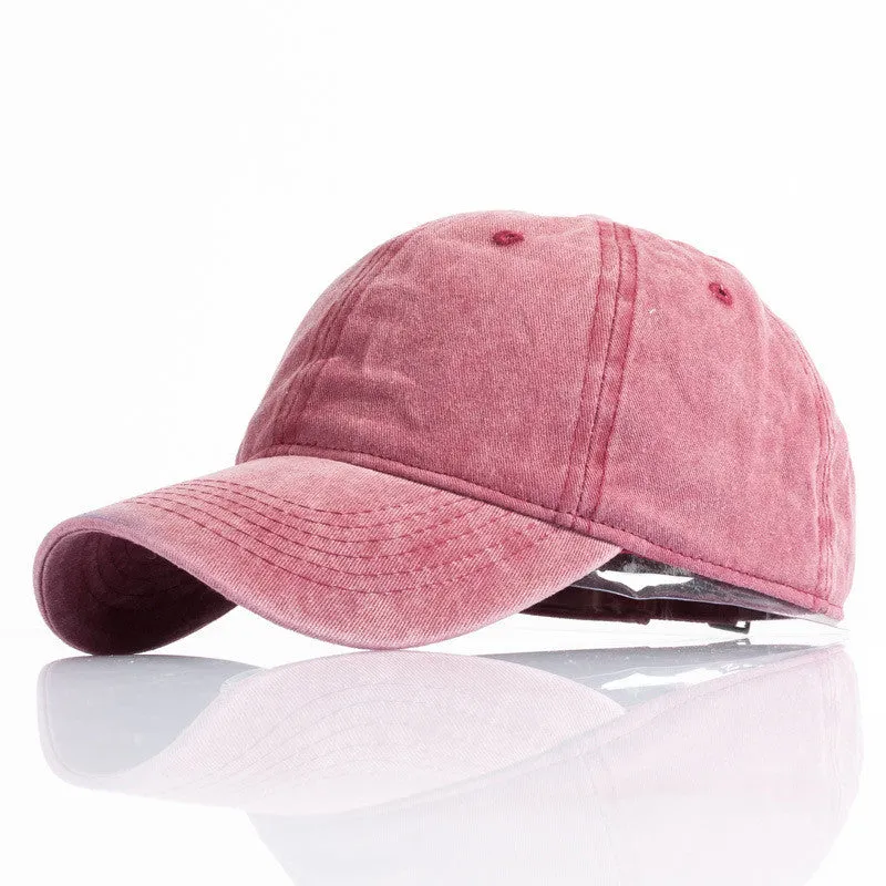 Solid Color Streetwear Baseball Cap