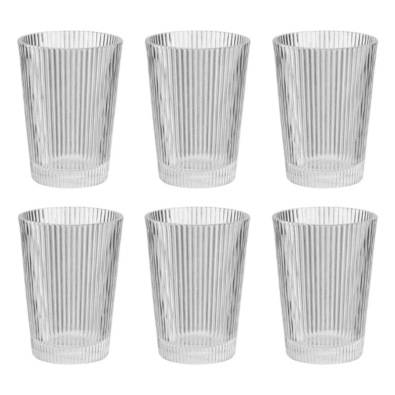 Stelton Pilastro Drinking Glasses .33L (Set of 6)