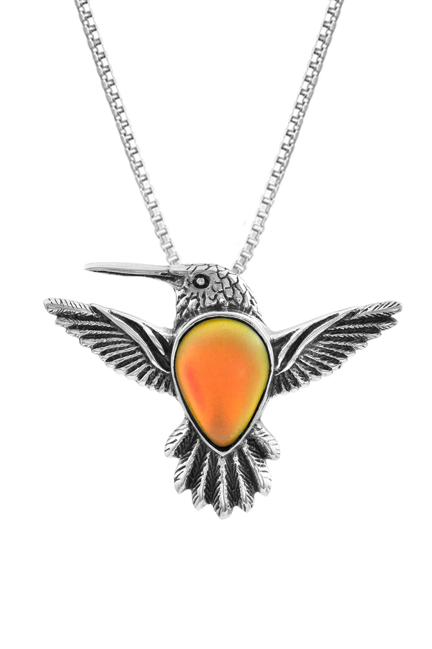 Sterling Silver Hummingbird Pendant