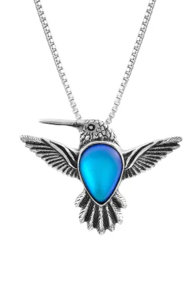 Sterling Silver Hummingbird Pendant