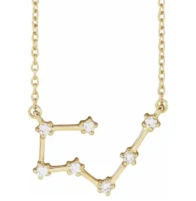 Taurus Diamond Constellation Necklace