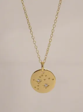 The Aquarius Constellation Coin Necklace