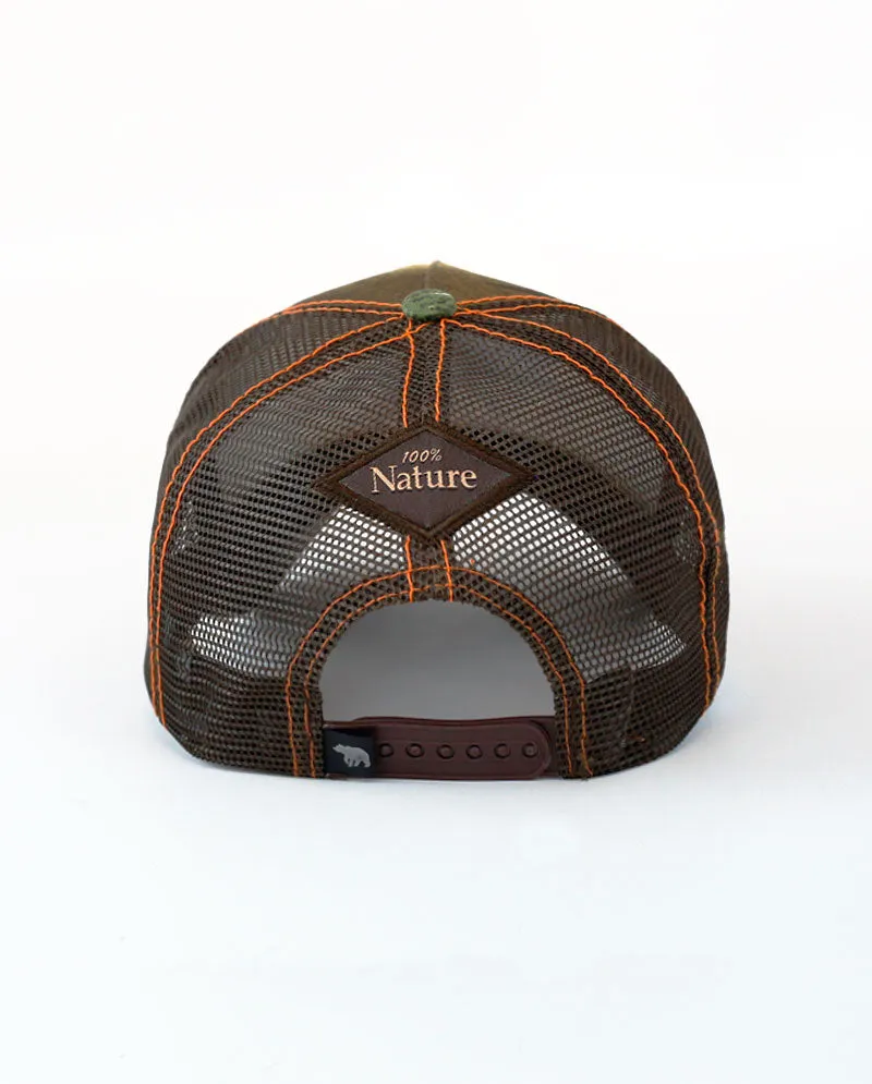 The Hat Depot - Spider Design Mesh Trucker Cap