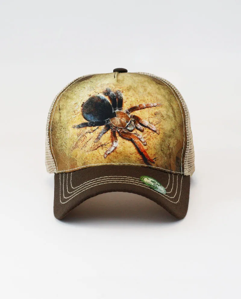 The Hat Depot - Spider Design Mesh Trucker Cap