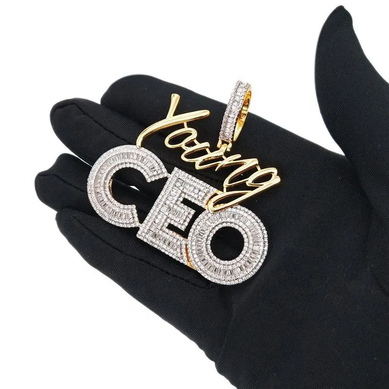 The Real Young CEO Moissanite Pendant