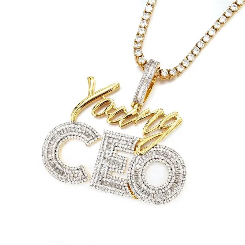 The Real Young CEO Moissanite Pendant