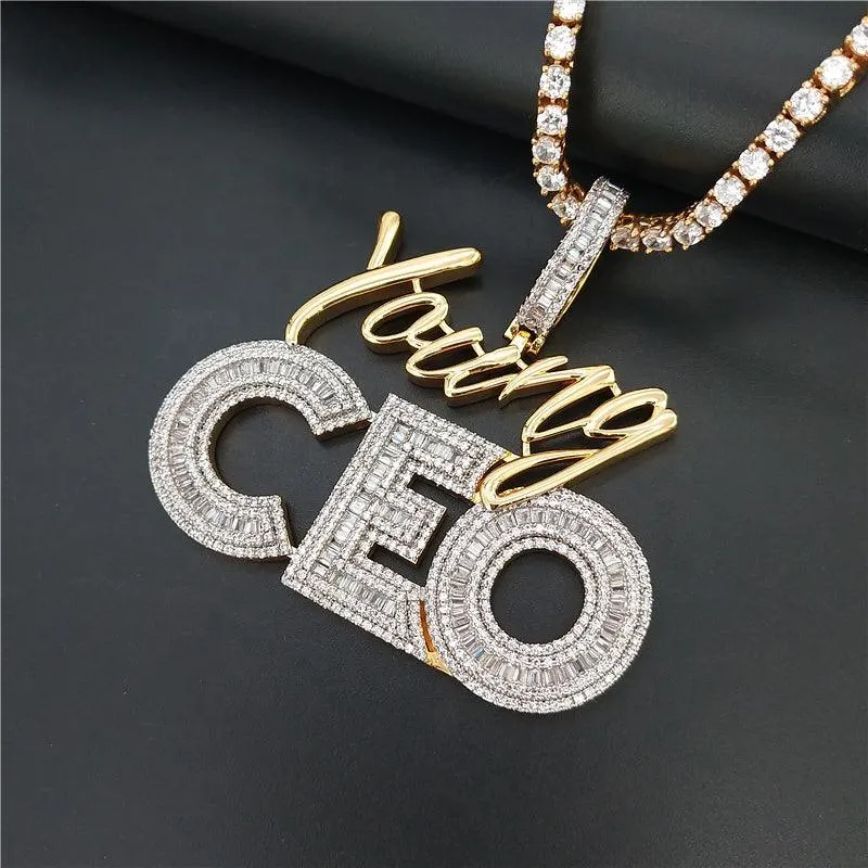 The Real Young CEO Moissanite Pendant