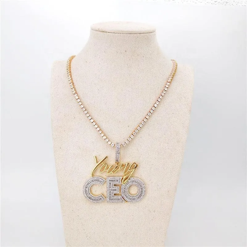 The Real Young CEO Moissanite Pendant