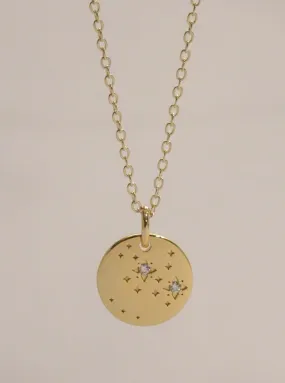 The Sagittarius Constellation Coin Necklace