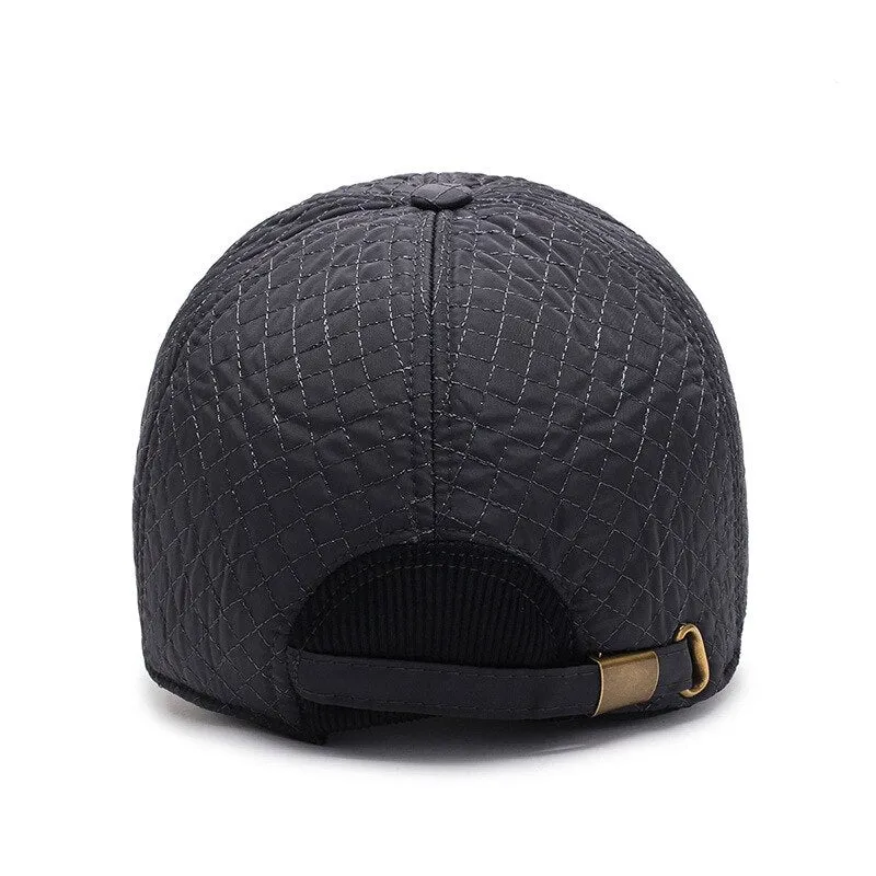 Thicken Warm Winter Baseball Cap Men Cotton Outdoor Trucker Caps Male Women Snapback Hat with Earflaps Gorras Hombre