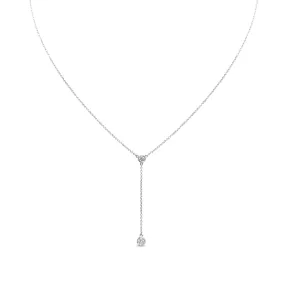 Tiffany Elsa Perretti Diamonds By The Yard Necklace - Platinum