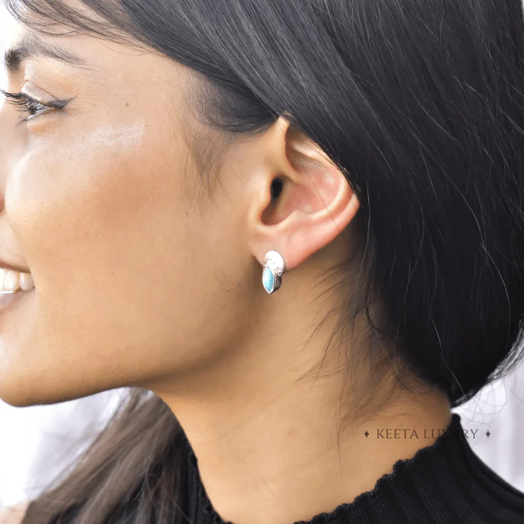 Tribal - Turquoise Studs