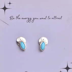 Tribal - Turquoise Studs