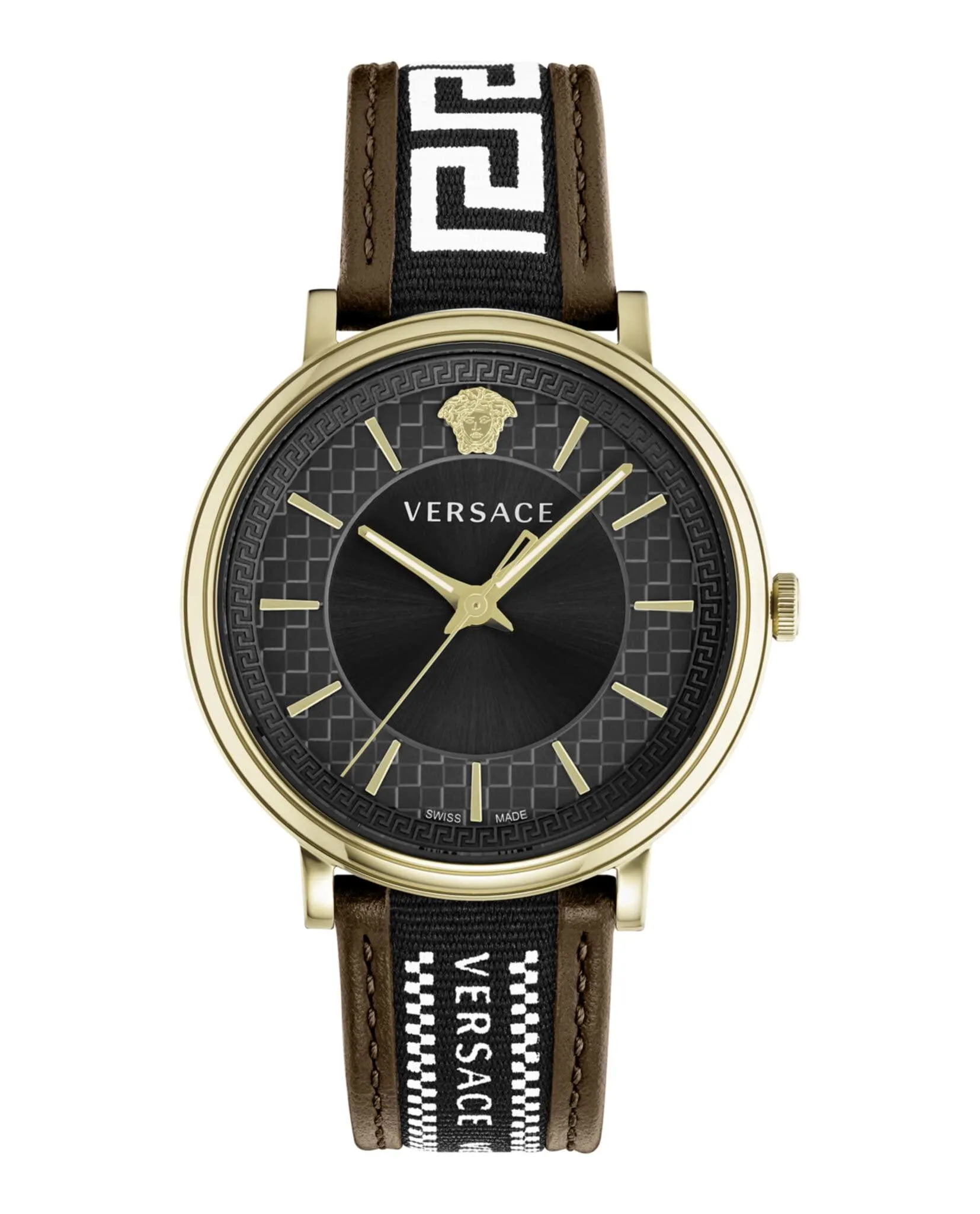 Versace Mens V-Circle Watch