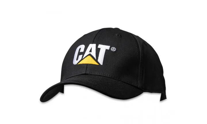 W01791EU Cat Trademark Cap Black