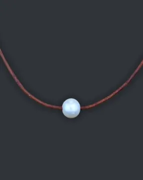 White Single Pearl (unisex)