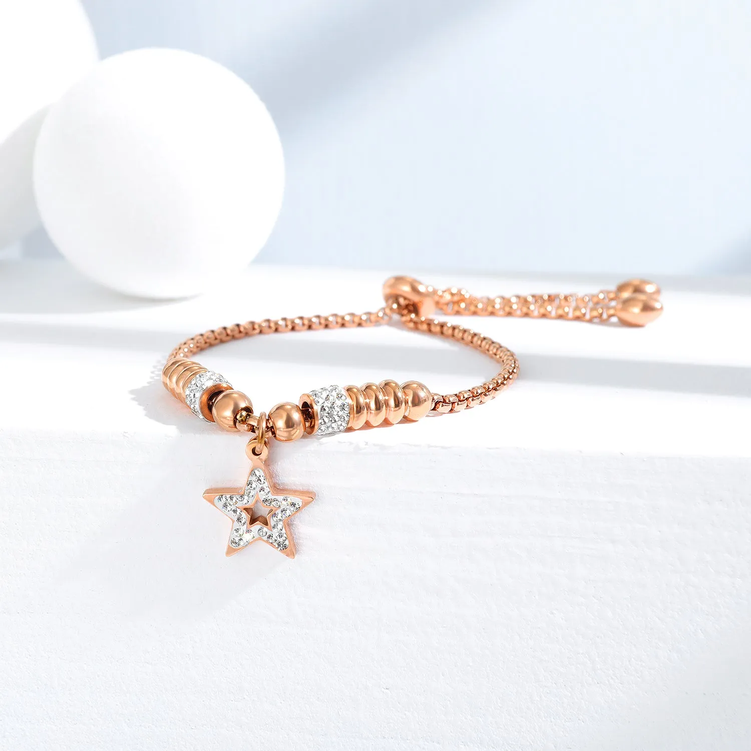 Women's Fashion Blinking Star Bracelet