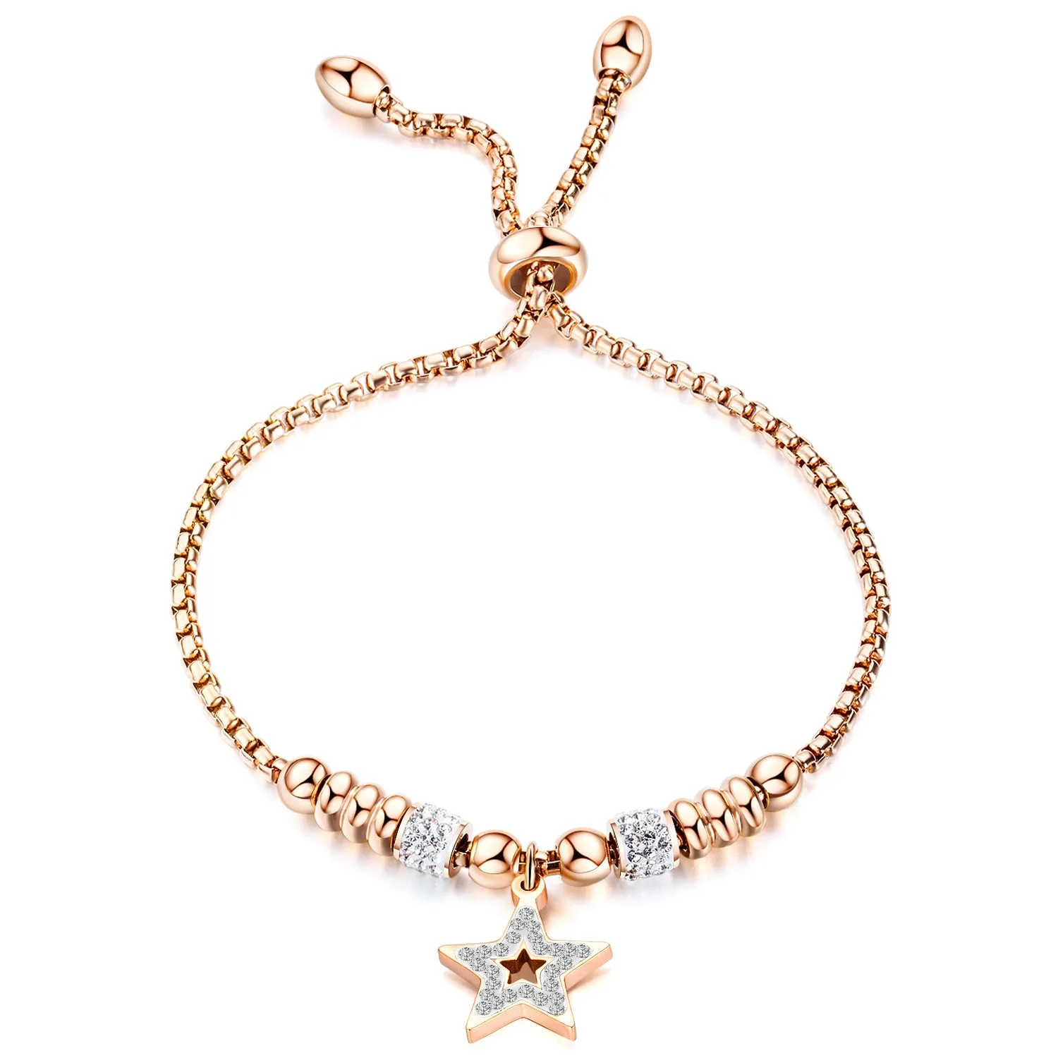 Women's Fashion Blinking Star Bracelet