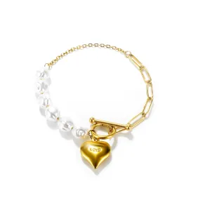 Women's Fashion Love Heart Bracelet