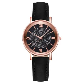 Women's Fashionable Multi-Color Roman Scale Quartz Watch