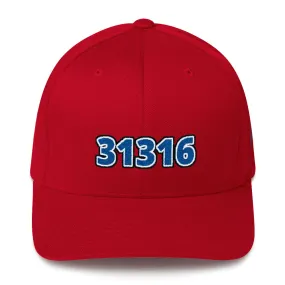 Zip Code 31316 Structured Twill Cap