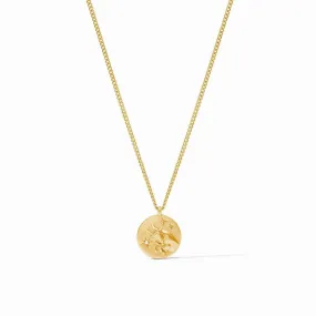 Zodiac Delicate Necklace - Taurus - Cubic Zirconia